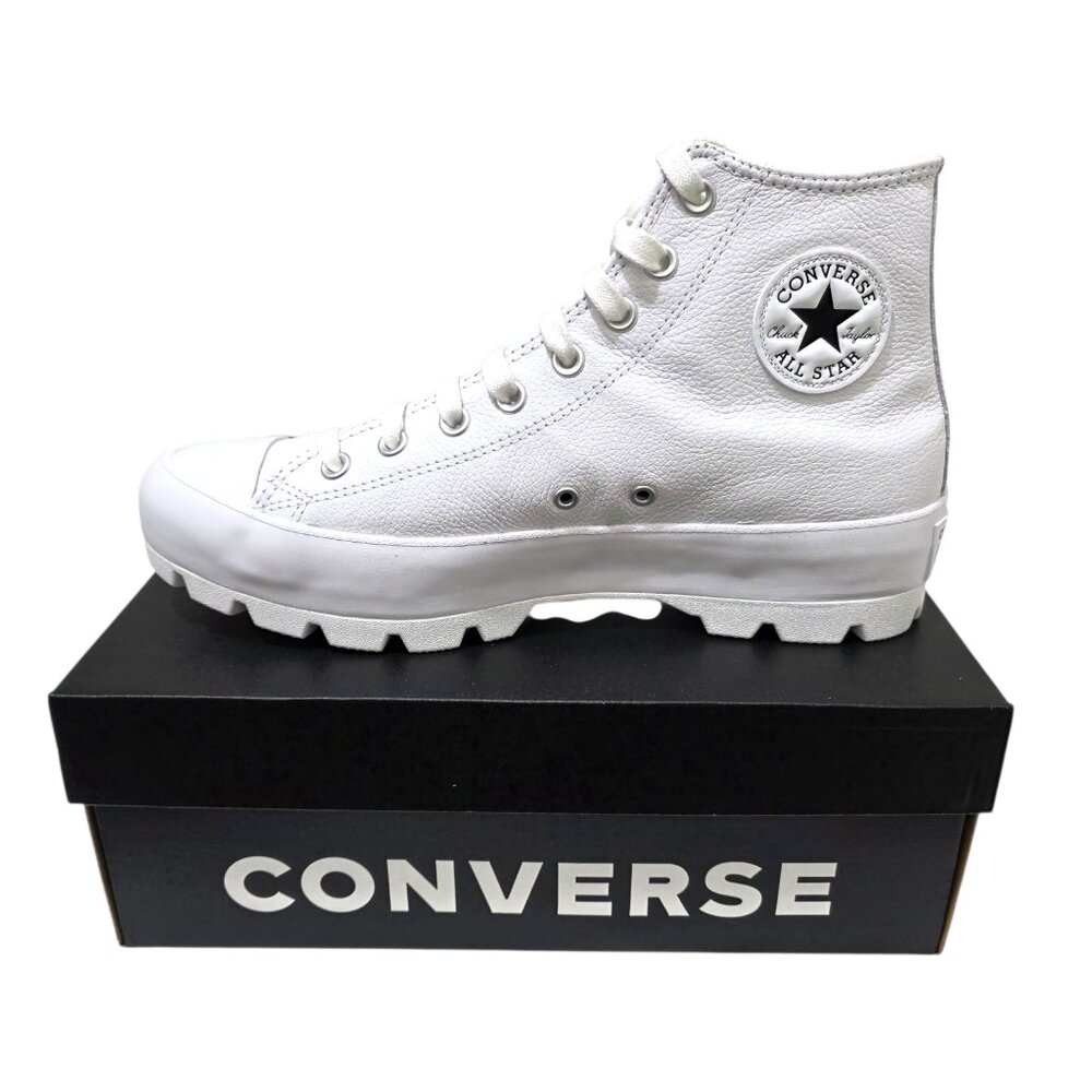 Converse Chuck Taylor All Star Women's Lugged Leather Boot 567165C Size 11 White